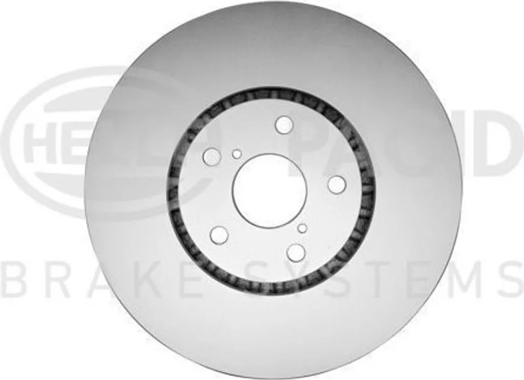 Disque de frein HELLA 8DD 355 129-831 anticorrosion pour Lexus GS L1