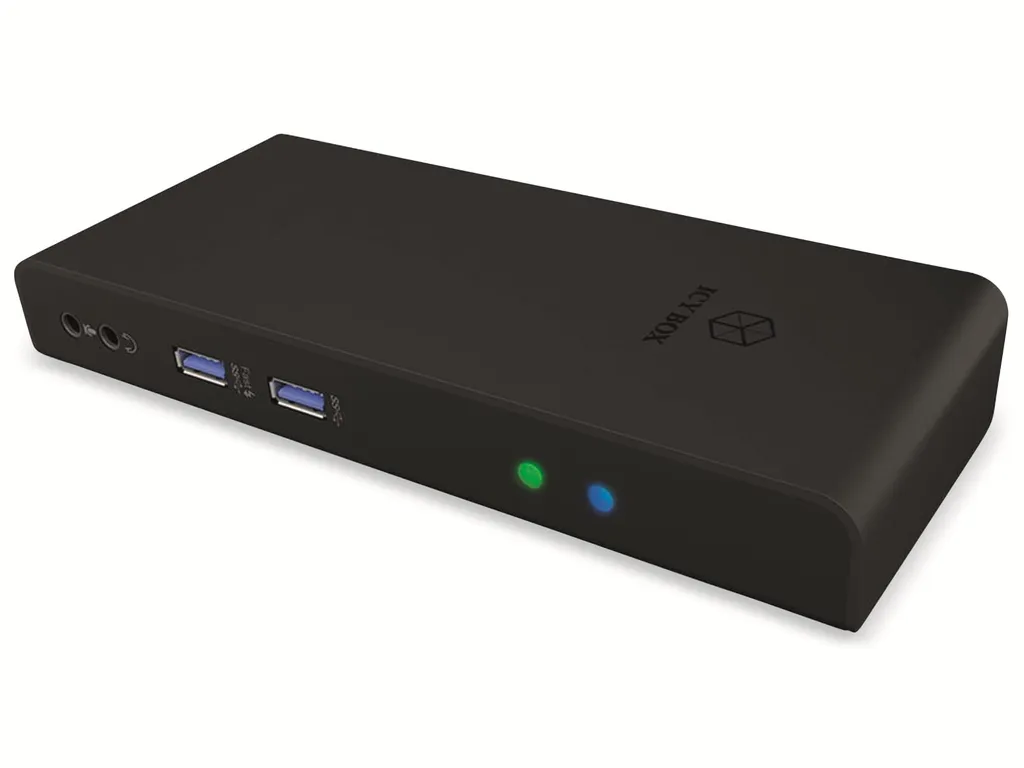 Station d'accueil universelle double écran ICY BOX IB-DK2251AC USB 3.0