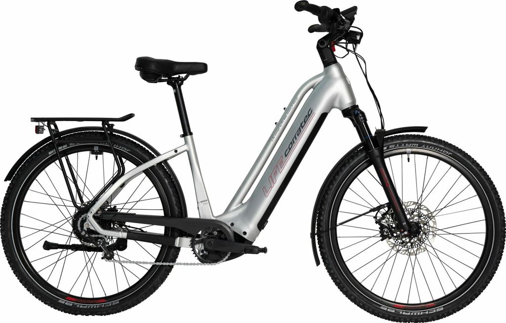 LIFE CX7 in silver/cool grey/red