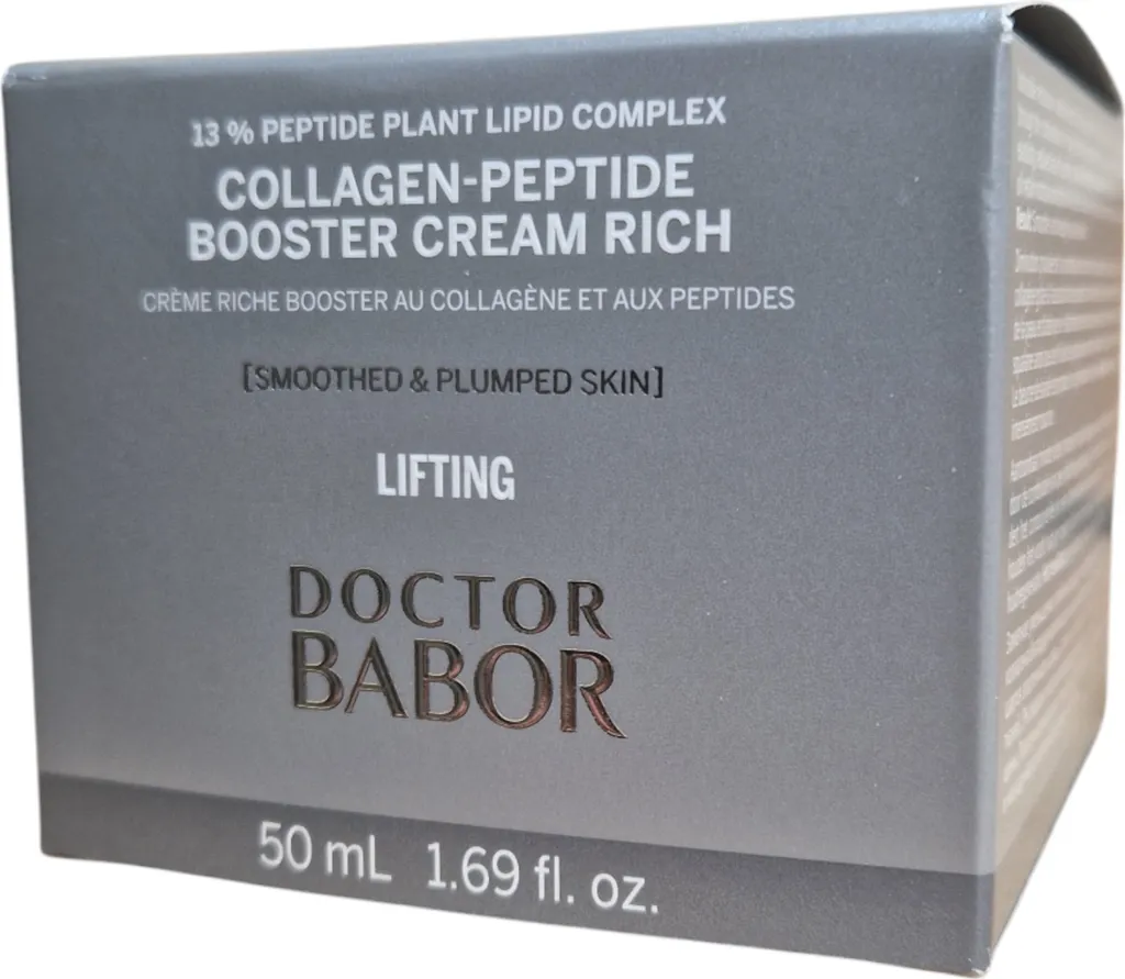 Crème Riche Anti-Âge Vegan DOCTOR BABOR aux Peptides de Collagène 50ml