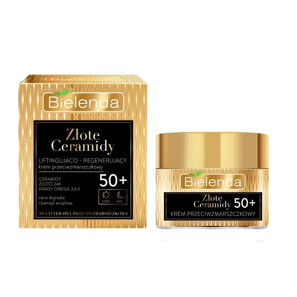 Bielenda Złote Ceramidy Krem Do Twarzy 50+ Liftingujący 50 Zdjęcie produktu 
