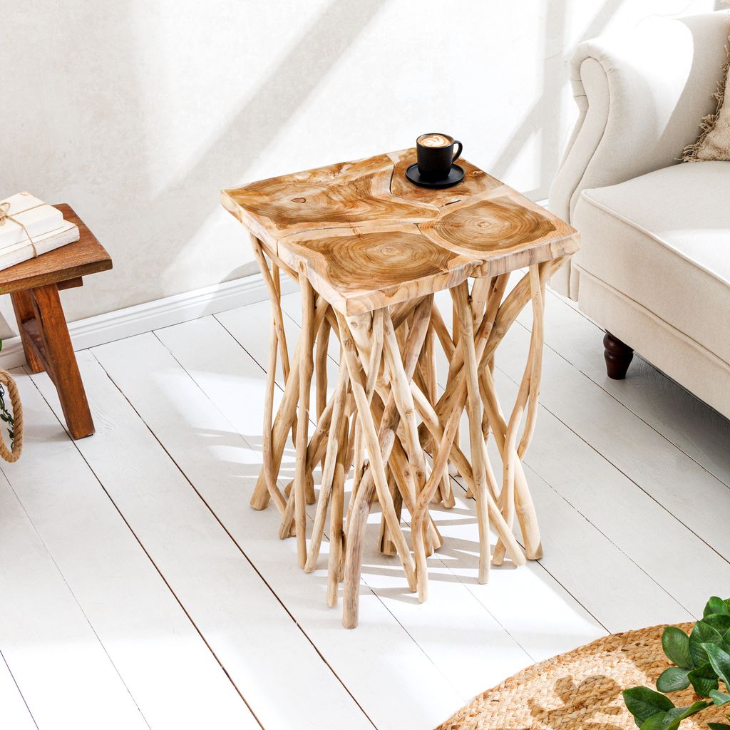 riess-ambiente Massivholz Beistelltisch DRIFTWOOD 60cm Produktbild 