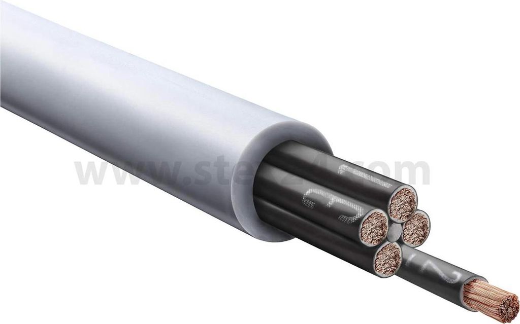 LAPP ÖLFLEX Classic 110 5X1mm² AD 7,1mm Nennspannung Uo/U 300V/500V - 1 Meter
