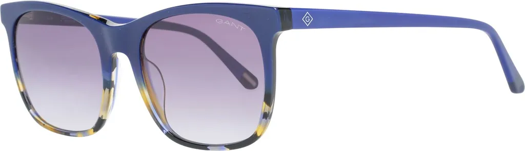 Lunettes de soleil Gant GA 8073 56W Havana pour homme avec verres bleus
