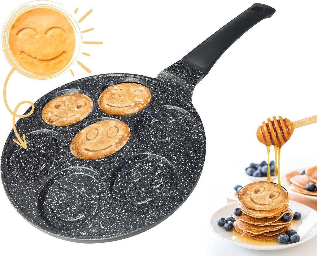Smiley Emoji Pfannkuchen Pfanne Eierpfanne | Kaufland.de