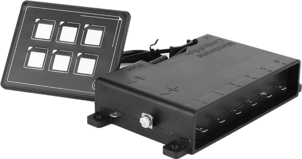 Panneau de commande tactile à membrane 12V pour accessoire électronique