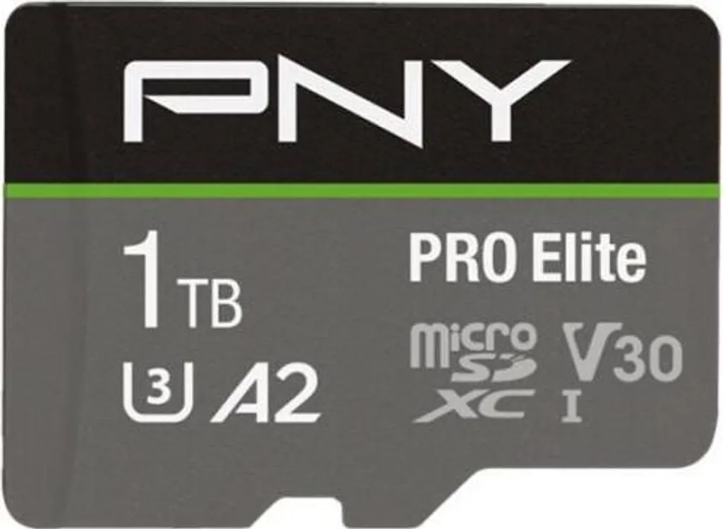 Carte MicroSDXC 1TB PNY Pro Elite - Stockage Haute Performance 1 To