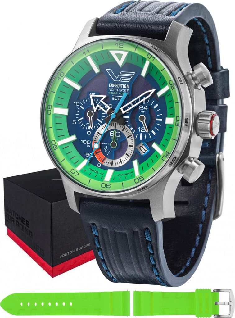 Modré hodinky Vostok Europe VR42-595A733 Obrázek produktu 