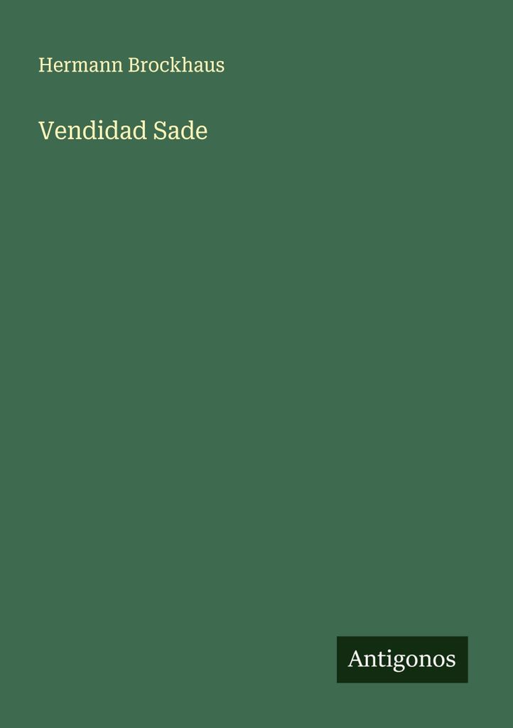 Vendidad Sade