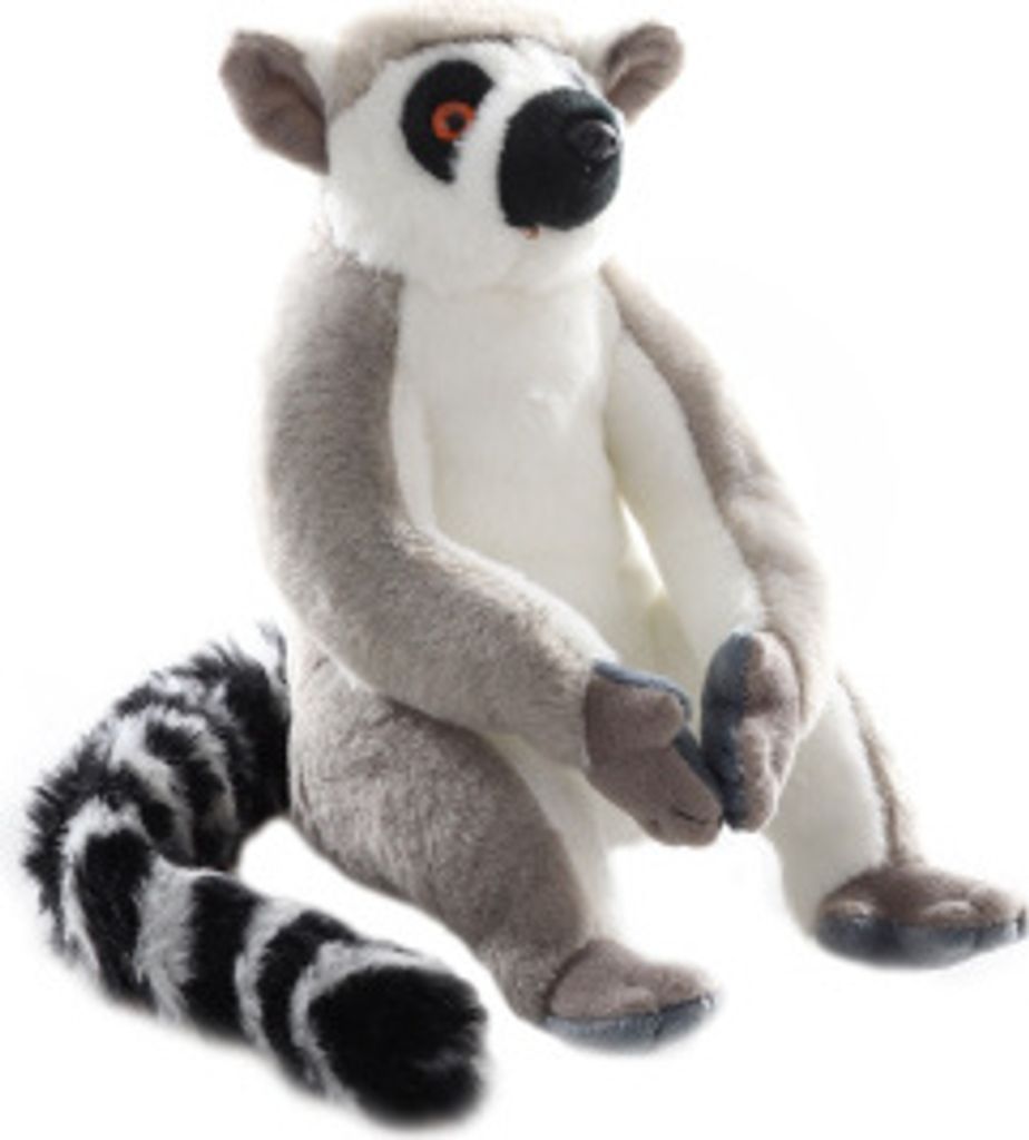 Plyš Lemur se suchým zipem 21cm - ECO-FRIENDLY Obrázek produktu 