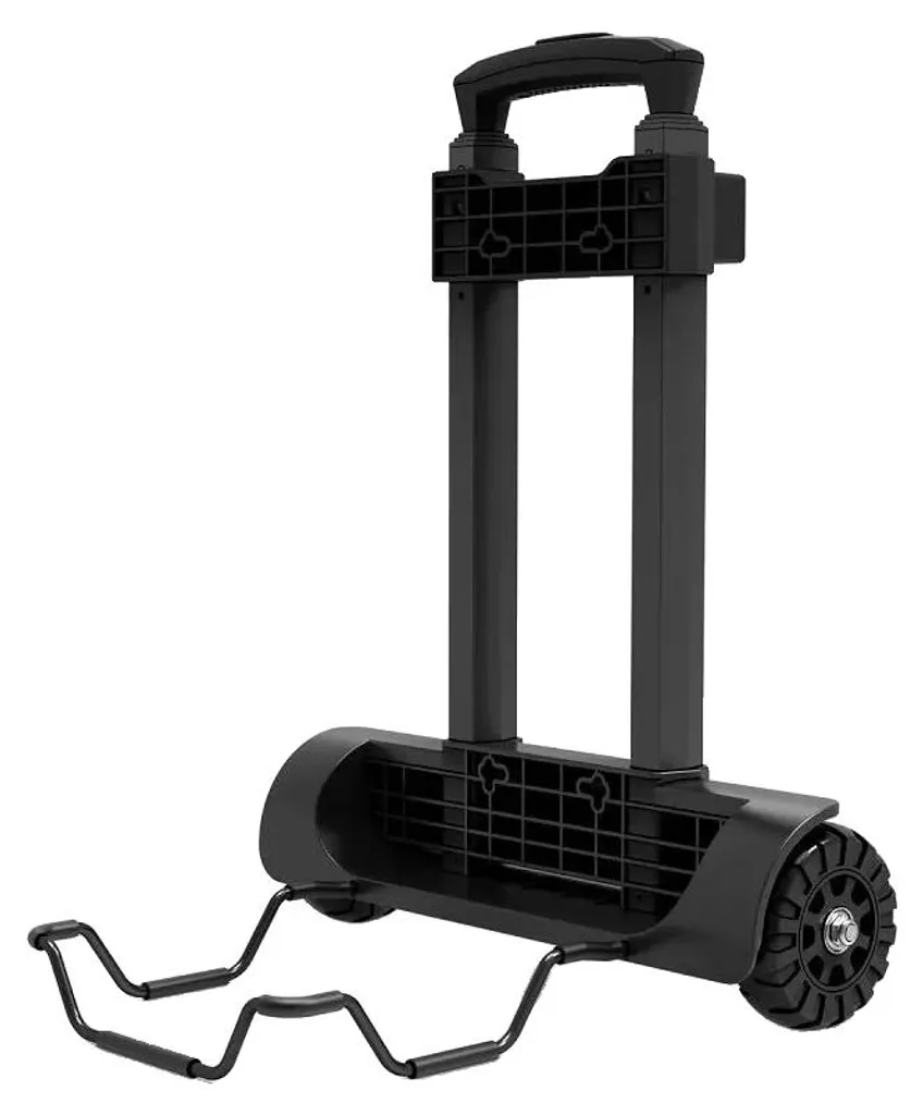 Chariot à main pliable noir : fini le mal de dos avec ce diable réglable