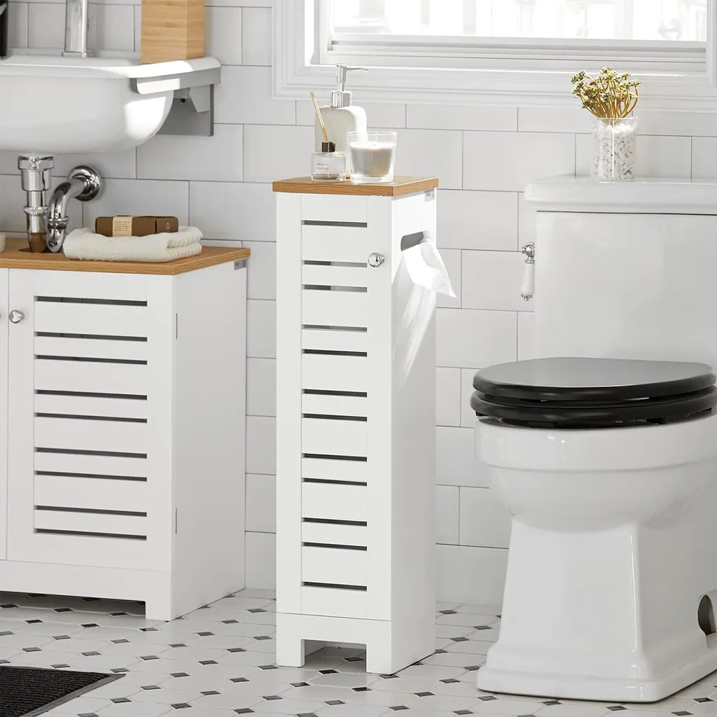Recensione SoBuy Mobiletto Bagno Stretto: Montaggio Facile e Durata - 9