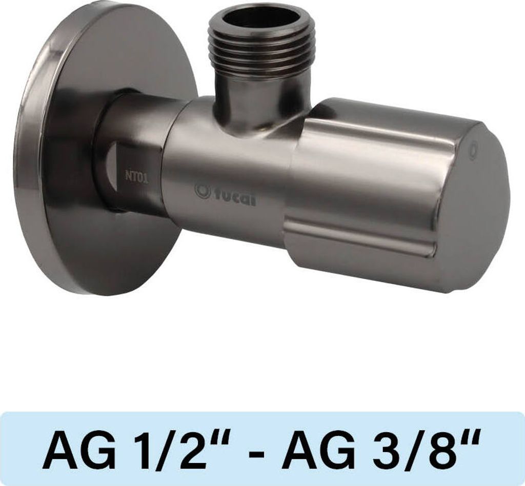 Eckventil Tucai TMM C850 Premium AG/AG  1/2"-3/8" Produktbild 