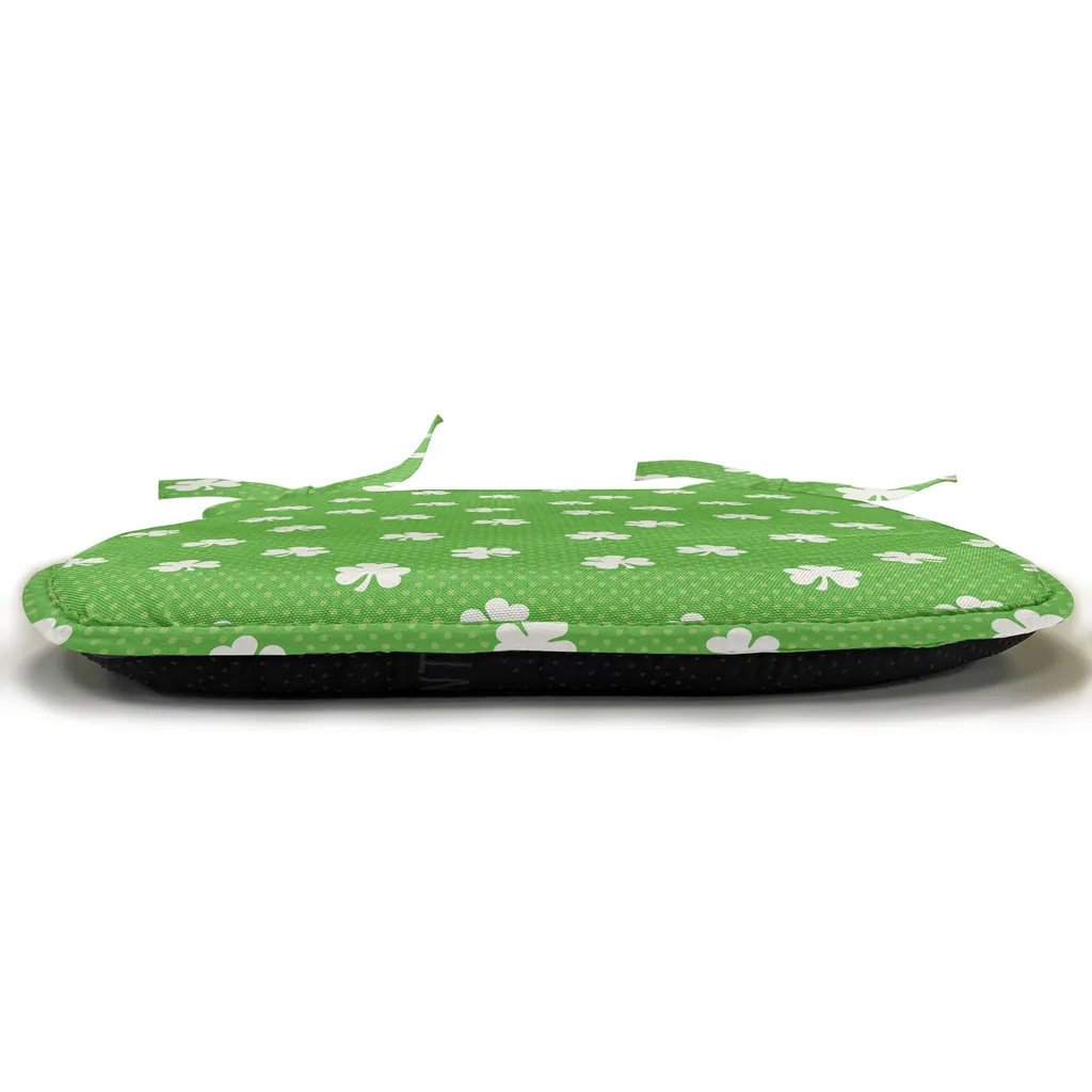 Coussin de Chaise Décoratif Imperméable avec Sangles Fixes 4 Pièces - 6