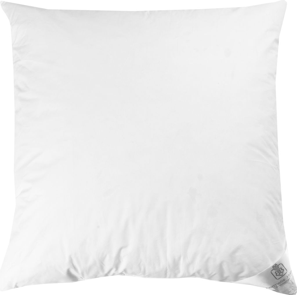 Kopfkissen - Makobezug - Daunen - Federn - 80 x 80 cm