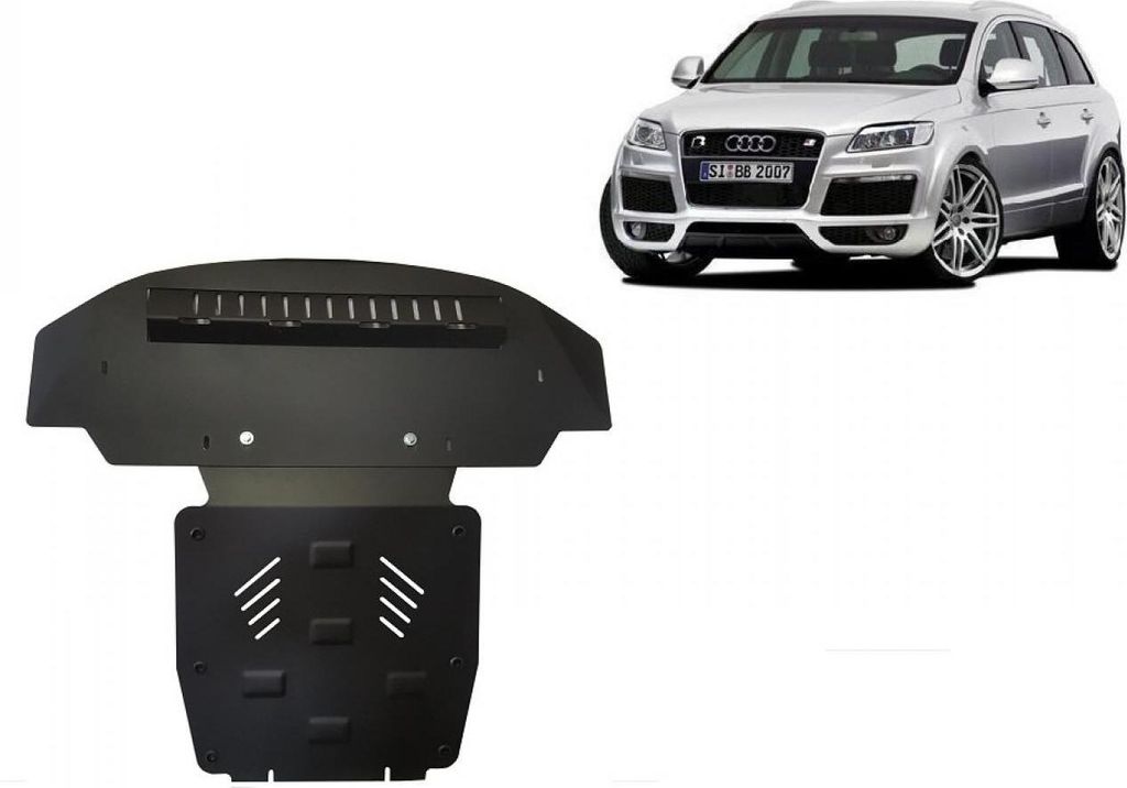 Stahl Unterfahrschutz für Motor Audi Q7