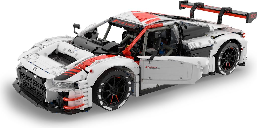 Audi R8 LMS GT3 1:8 weiß Bricks Produktbild 6