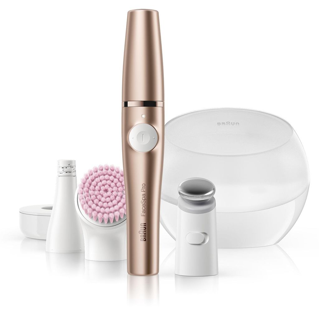 Braun FaceSpa Pro 921, Bronskleurig, Wit, 10 pincetten, Productafbeelding 