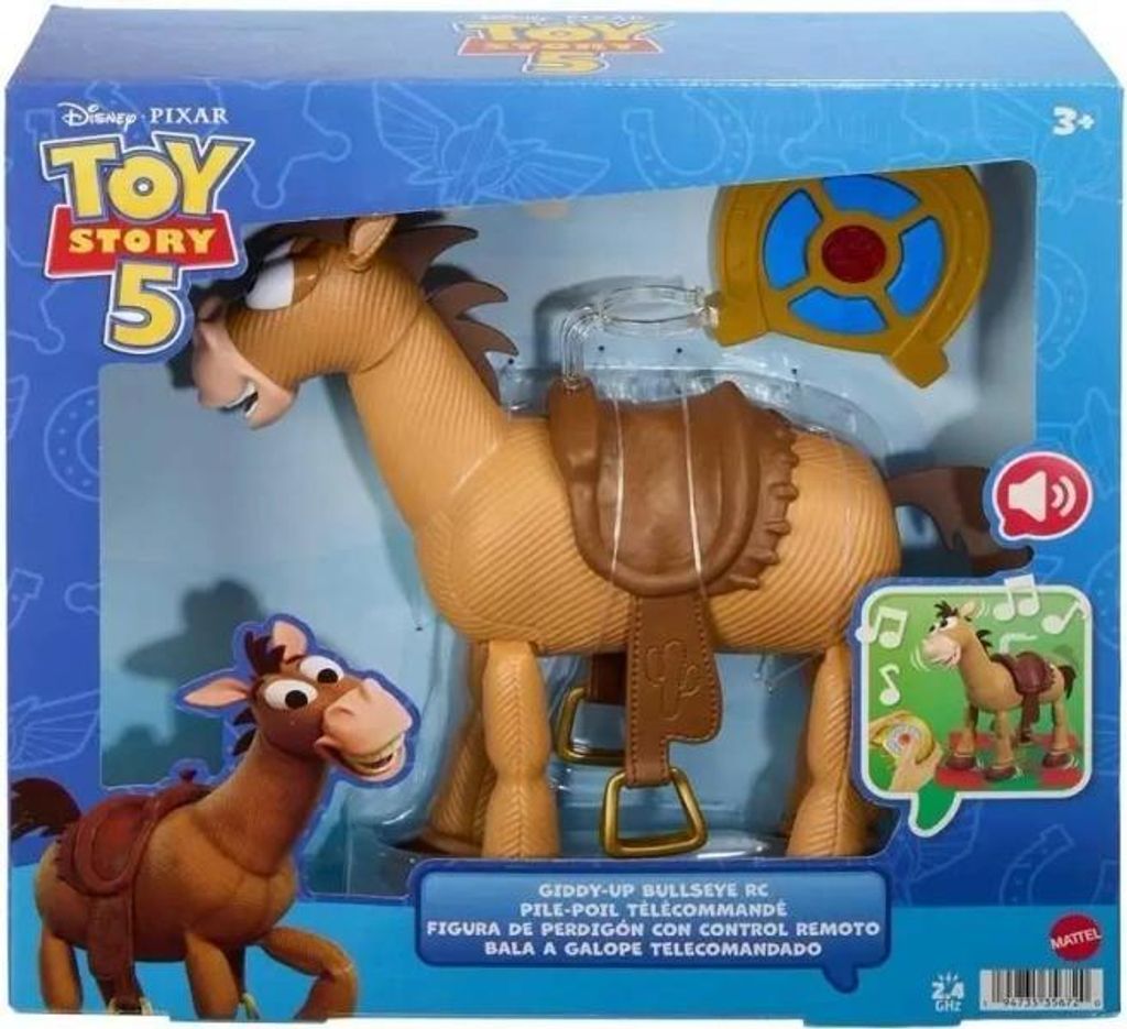 Disney Pixar Disney und Pixar Toy Story 5 Hü-Hott Bully, 30 cm groß und maßstabsgetreu, mit Fernbedienung und Geräuschen, 3 Jahr(e), Mehrfarbig...