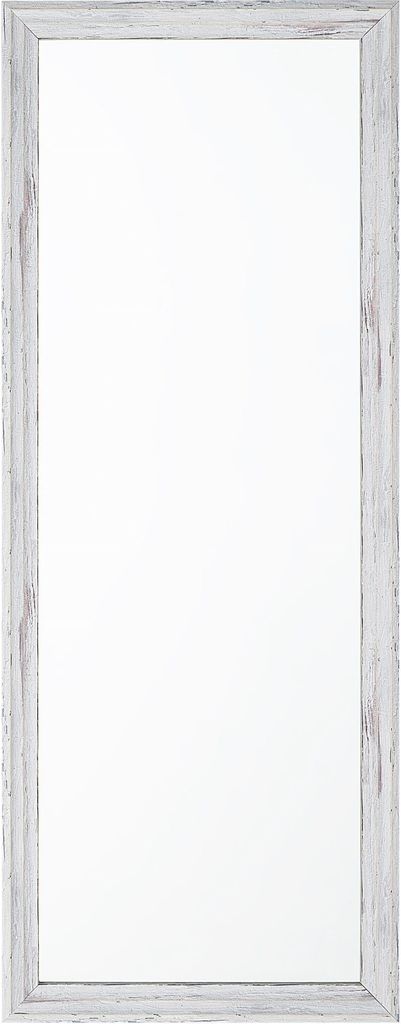 BELIANI Lustro ścienne wiszące szare wygląd drewna 50 x 130 Zdjęcie produktu 
