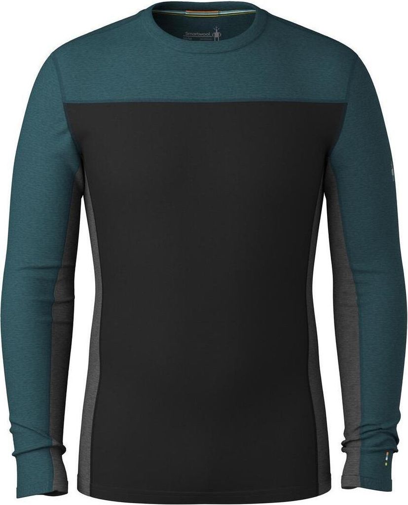 Smartwool Herren Classic Thermal Merino Langarmshirt Twilight Blue/Black L