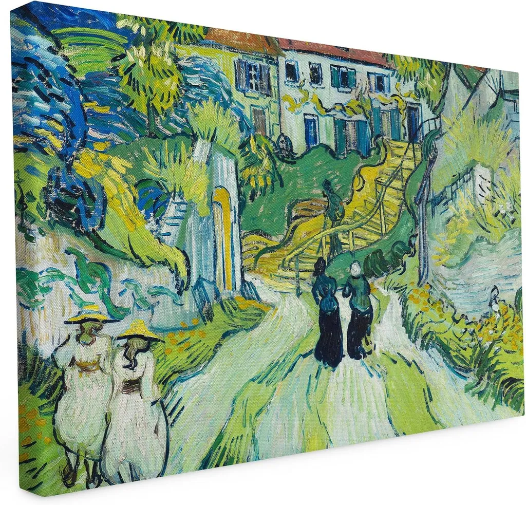 Tableau déco Van Gogh pour salon 60x90 cm - Impression sur toile mate