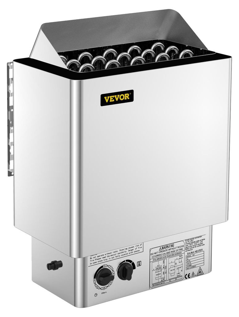 VEVOR 9KW saunová kamna, 380V-415V, mokrá a suchá Obrázek produktu 