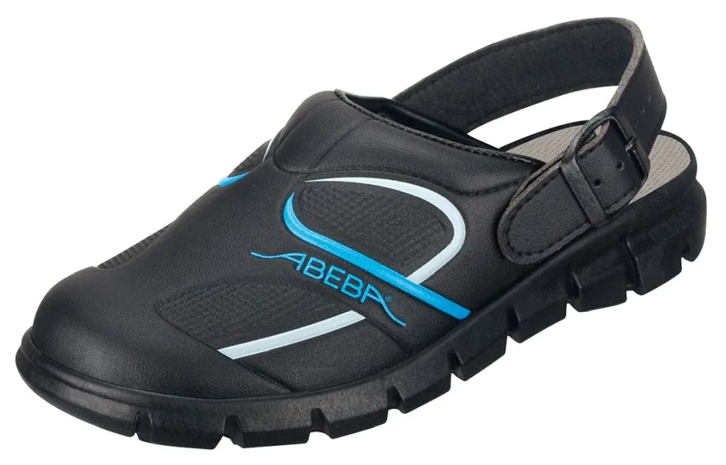 Sabot ESD Abeba 7331 Dynamic Taille 38 Anti-Glisse et Anti-Fatigue Noir