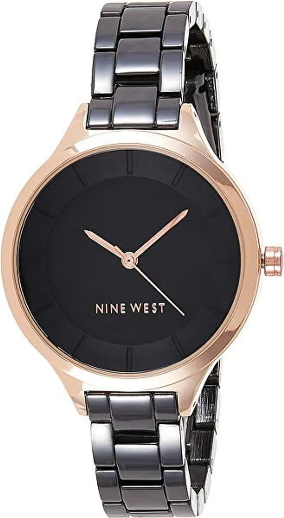 Montre de bureau élégante NW/2225BKRT pour femme active au look moderne