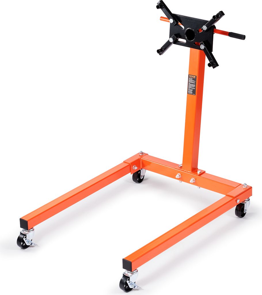 VEVOR Motorständer 590kg Motorhebewagen 360 Grad Produktbild 