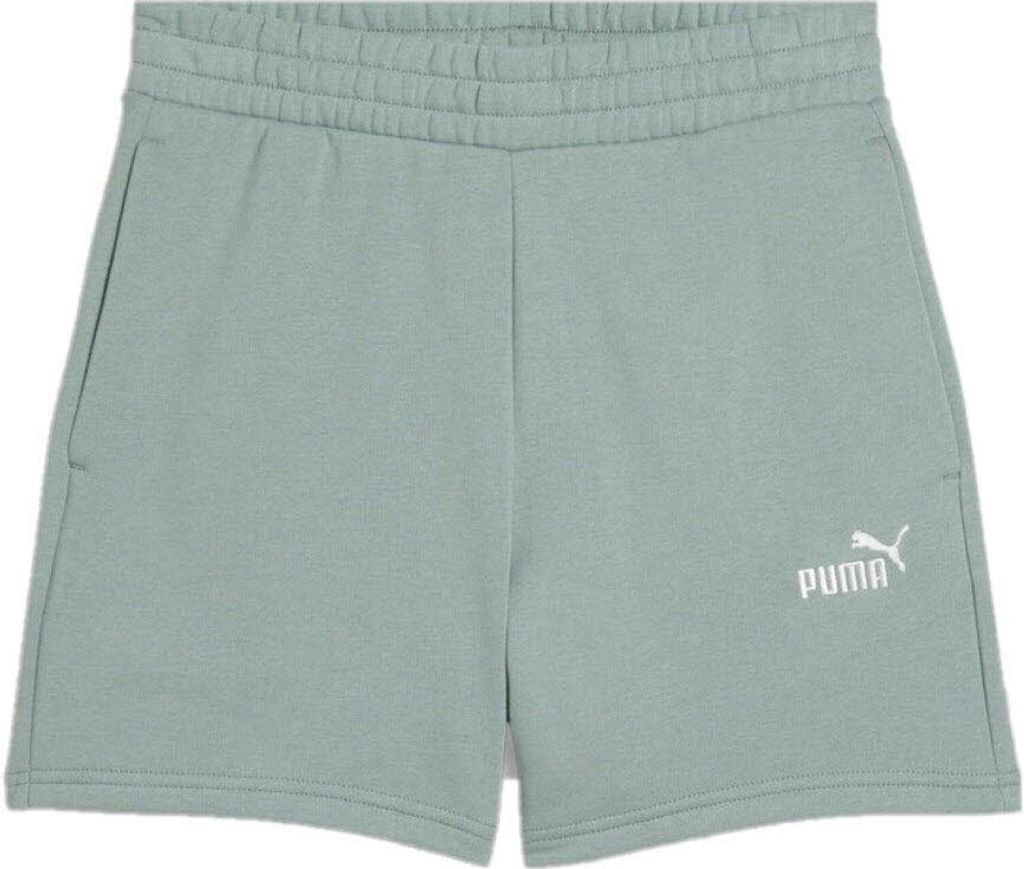 PUMA Trainingsshorts »ESS SMALL NO. 1 LOGO 5'' türkis XL