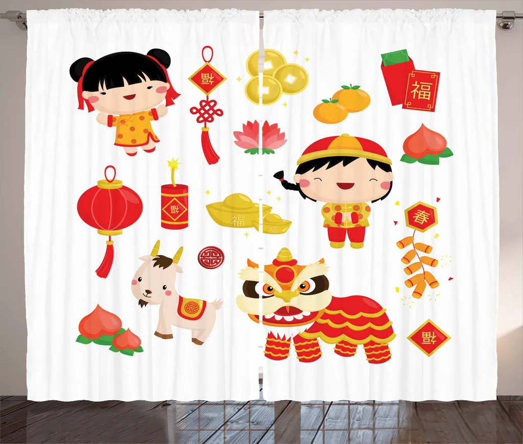 Tenda Etnica ABAKUHAUS Capodanno Cinese Rustica - 280x245cm