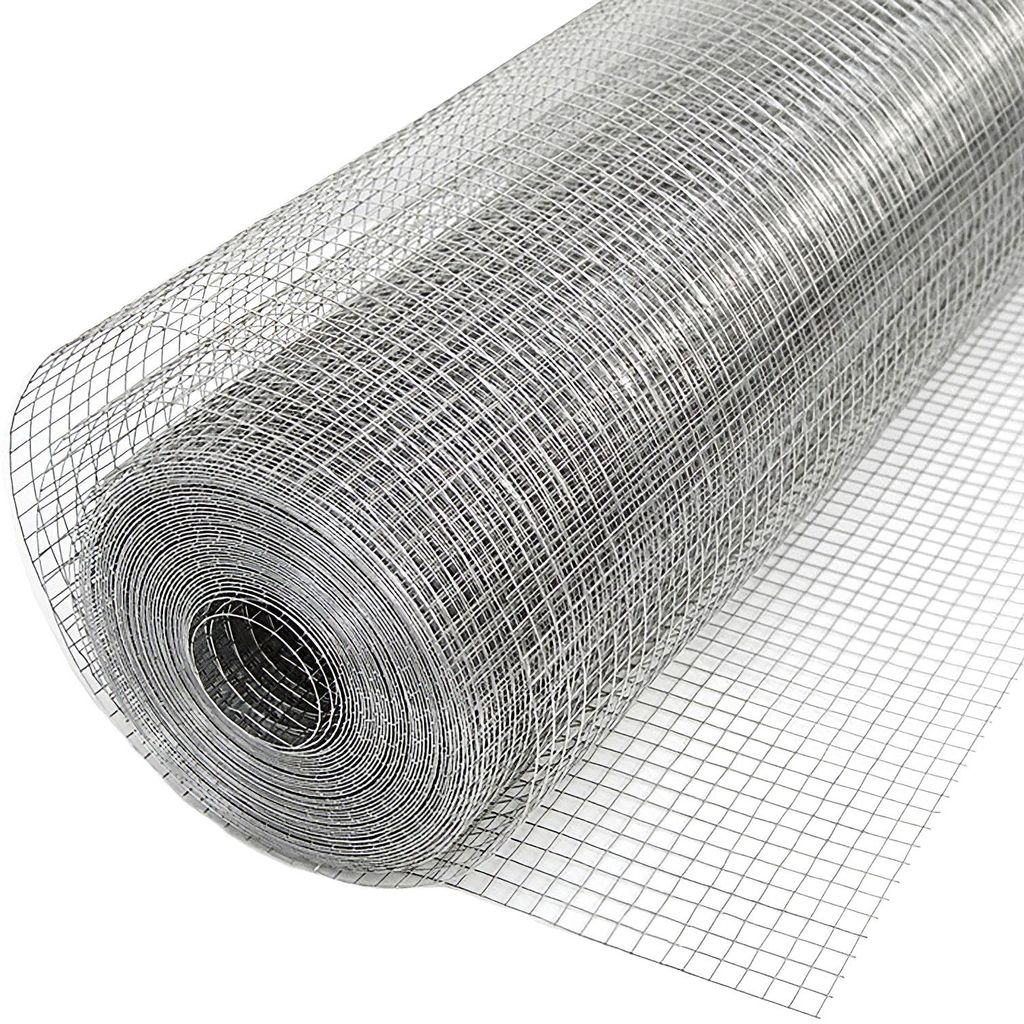 25m x 100cm Volierendraht - Feuerverzinkt 19x19 Produktbild 