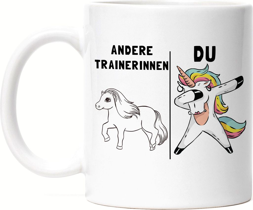Andere Trainerinnen Du Tasse Pferd Einhorn Humor Lustig Unicorn Geschenk Apotheke