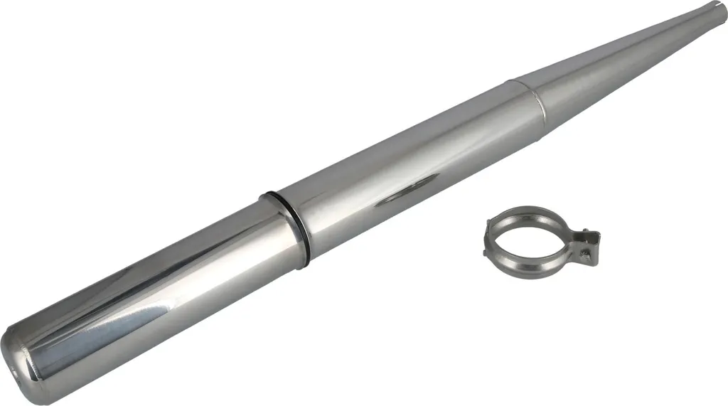 Échappement Standard Inox pour Simson S50 S51 S70 KR51/2 SR50 SR80