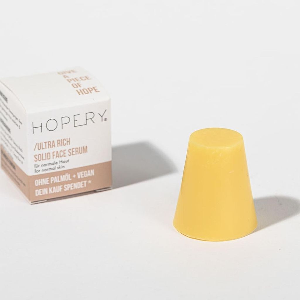 Hopery Vegane Naturkosmetik Gesichtspflege für normale Haut - Ultra Rich Face Serum Normal Skin