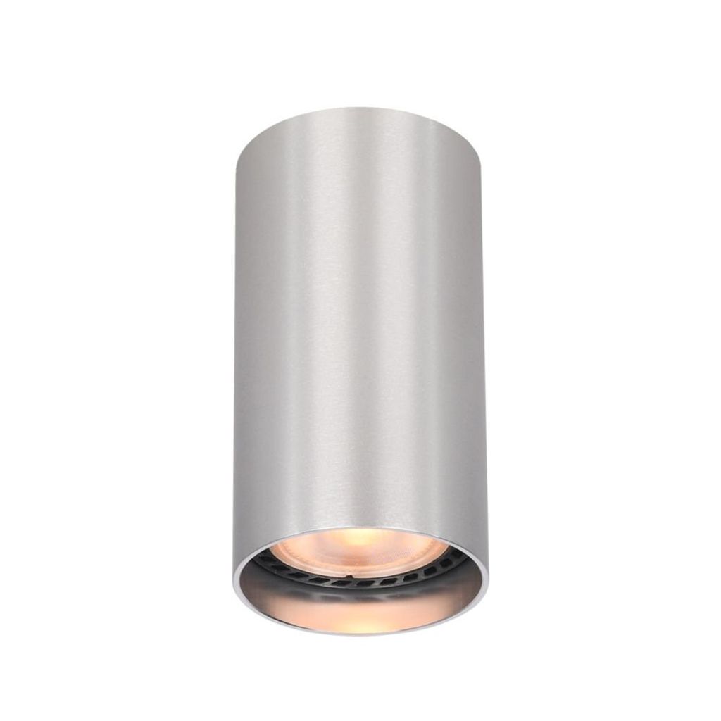Plafond spot moderne aluminium tube rond 10 cm pour salon Image du produit 