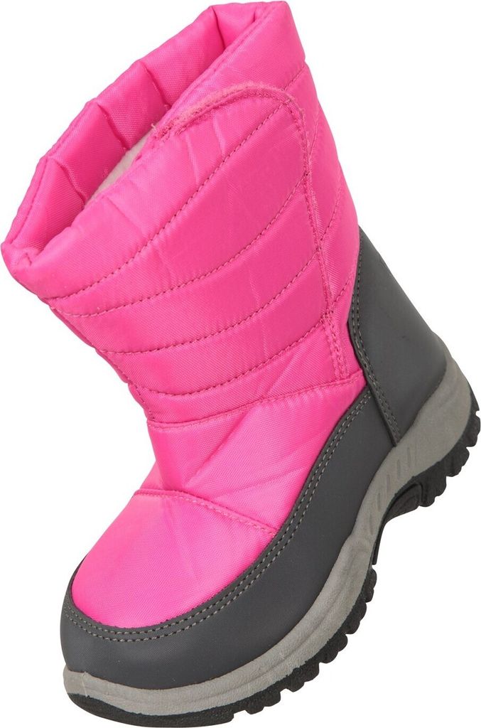 Mountain Warehouse - Kinder Schneestiefel "Caribou Adaptive" MW1682 (25,5 EU) (Leuchtend Rosa)