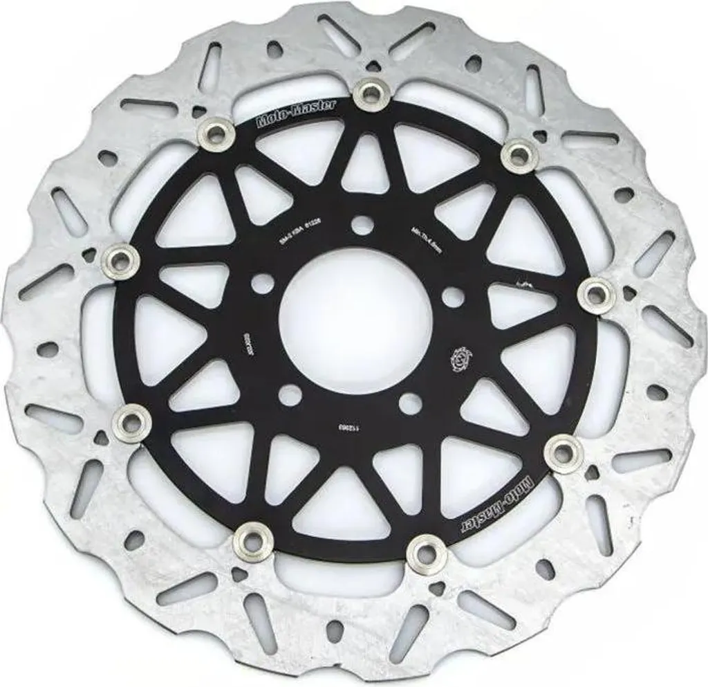 Disque de frein flottant Nitro 112363 argent en acier inox résistant