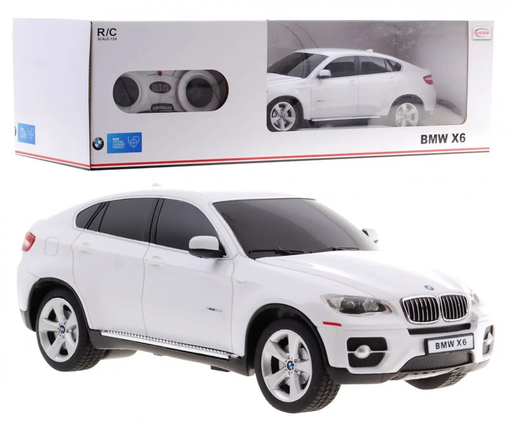 BMW X6 Rastar 1:24 voiture radioguidée avec détails réalistes 31700