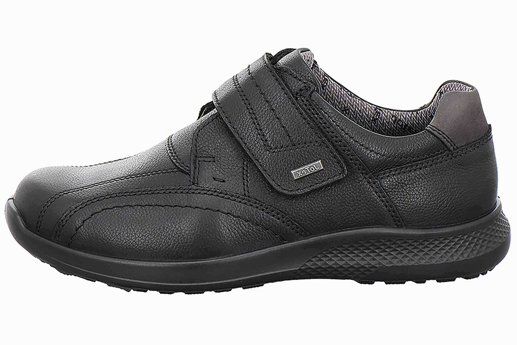 Jomos CAMPUS Slipper in Übergrößen Schwarz 322906 270 0060 große Herrenschuhe, Größe:39