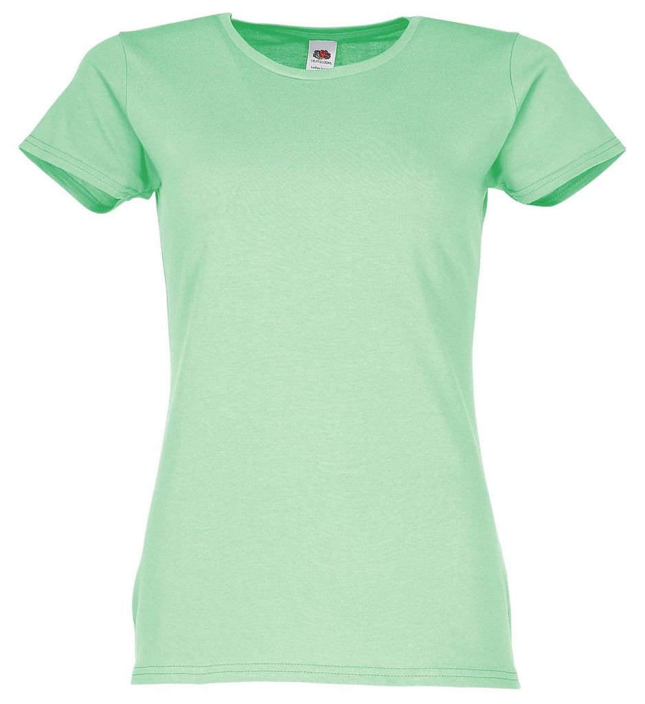 Fruit of the Loom Ladies Iconic 150 T-Shirt Farbe: neomint Produktbild 