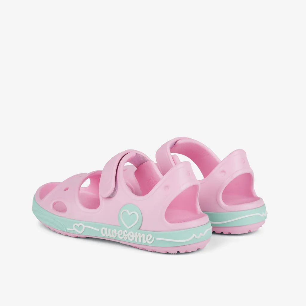 Sabots de Plage pour Enfant Rose - Sandales Légères COQUI Taille 22-23 - 9
