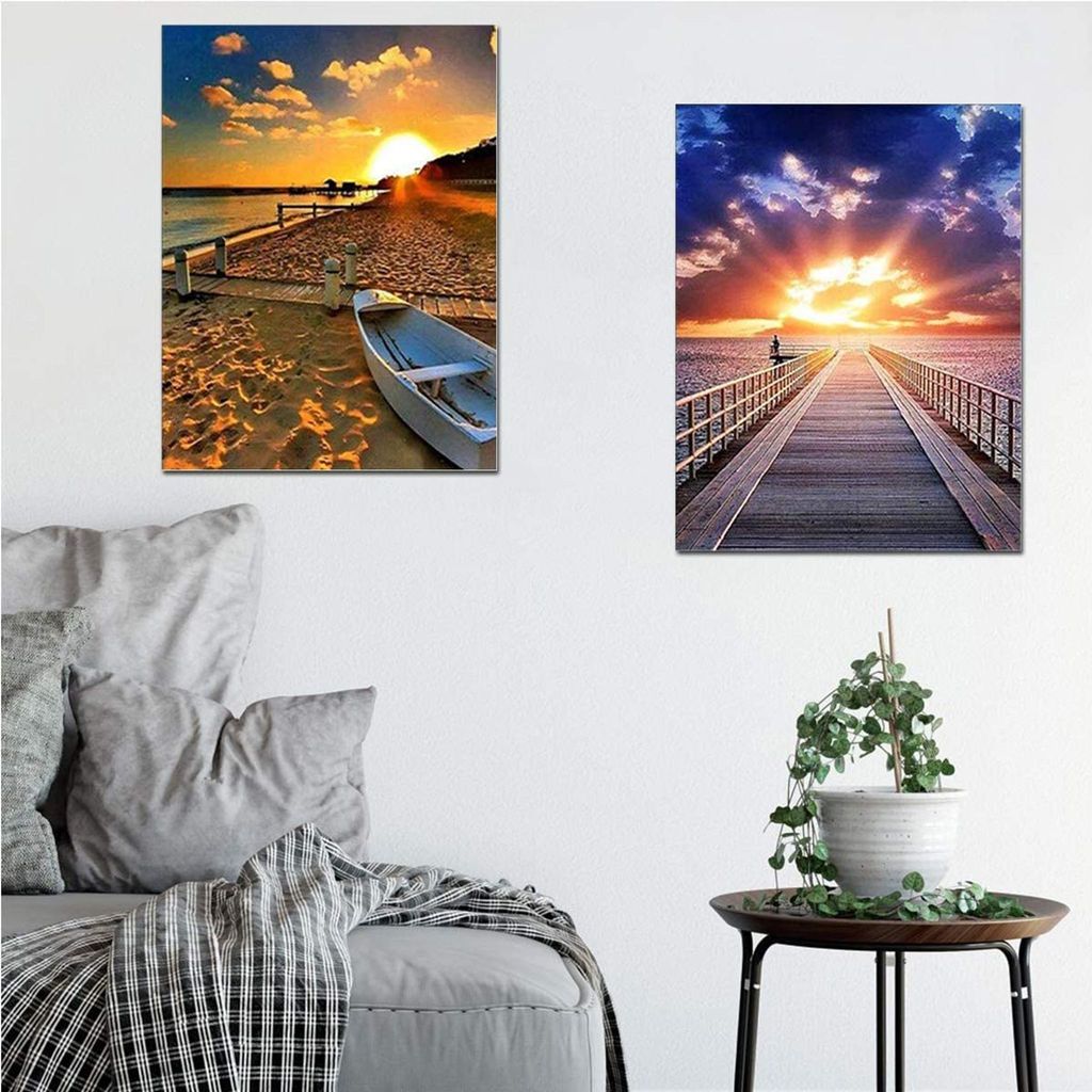 Kit Diamond Painting 5D 4 Pezzi 30x40cm – LORIOSKE Completo Per Principianti
