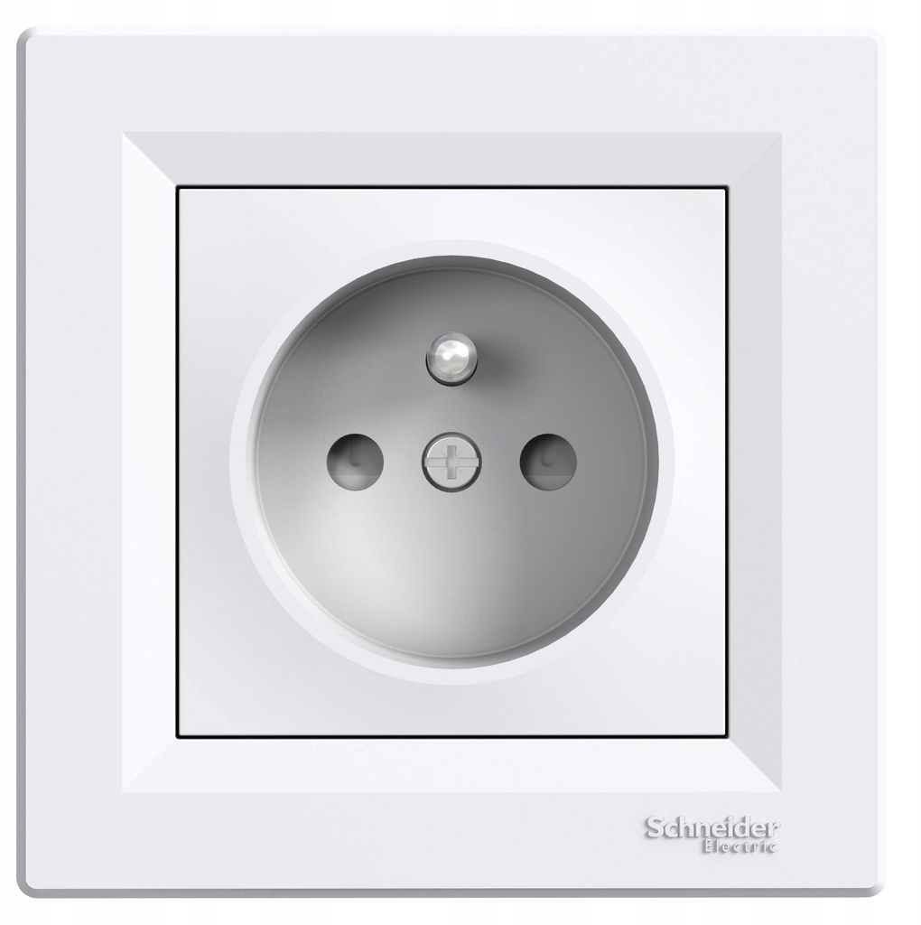 Zásuvka Schneider Electric EPH2800221 Asfora 2P + PE biela Obrázok produktu 
