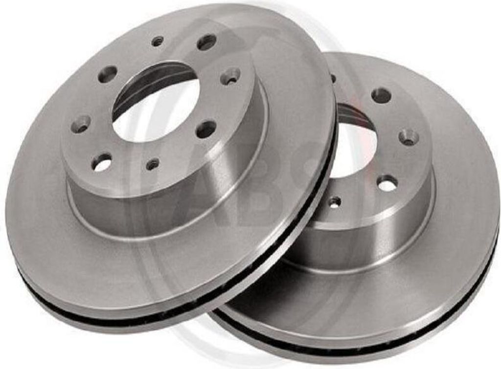 2x A.B.S. Bremsscheibe 15599 für HONDA CRX II (ED EE) 44mm 3 29kg 231mm