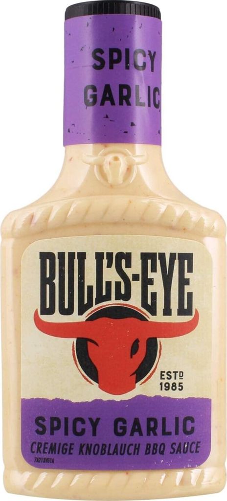 Bulls Eye Spicy Garlic cremige Chili Knoblauch BBQ Sauce Produktbild 2