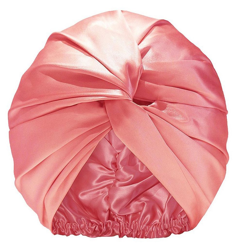 Verstellbare, geknotete Satin-Haarhaube, doppellagig, Haarwickel, Damen-Haarpflege-Turban, Satin-Schlafmütze für lockiges und glattes Haar