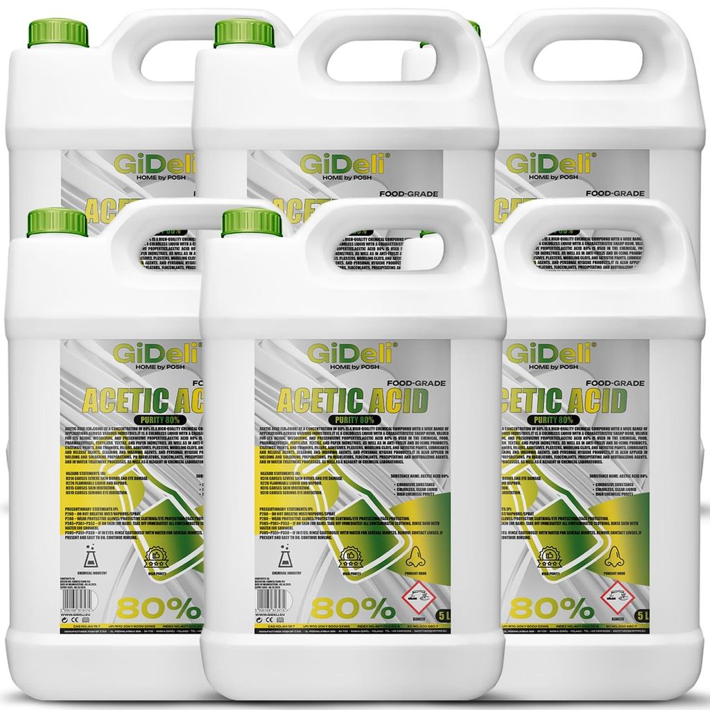 Essigsäure 80% 30L Konzentrat Reinigung Entkalkung Haushalt Produktbild 