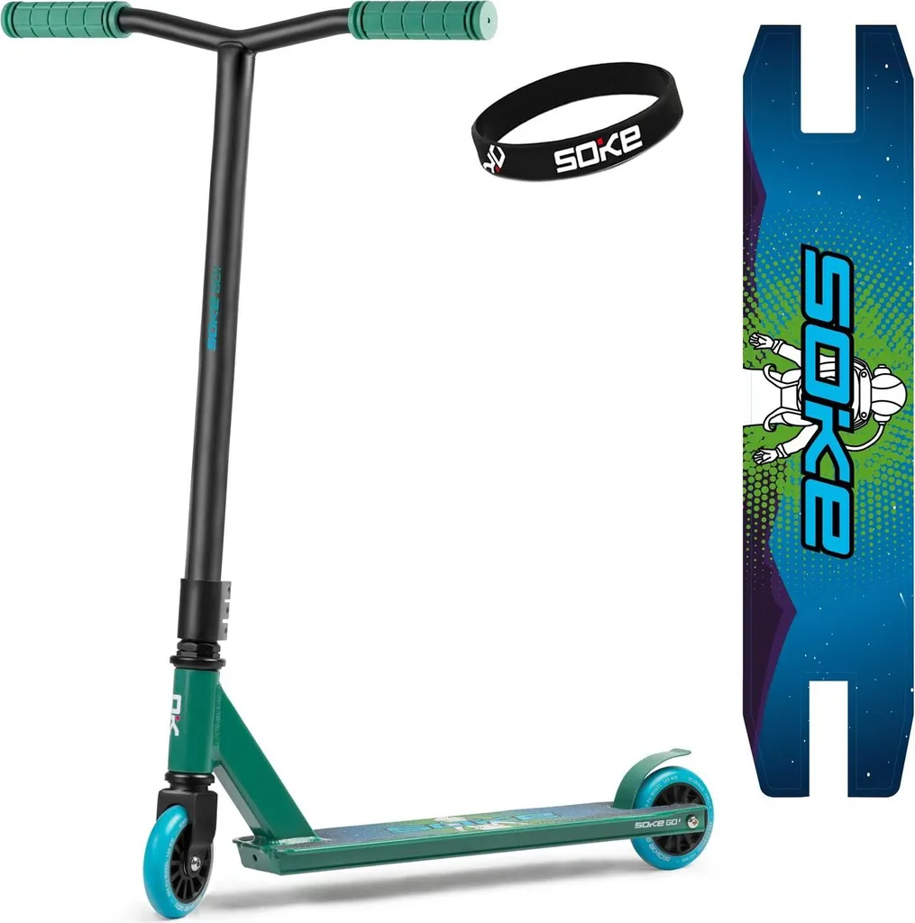 Scooter SOKE GO ! Idéal pour Apprendre le Freestyle en Skatepark